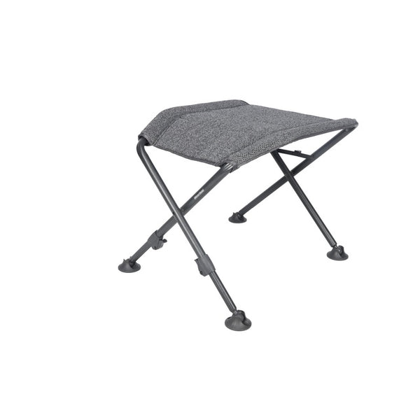 Beinauflage Focus für Campingstuhl - grau meliert