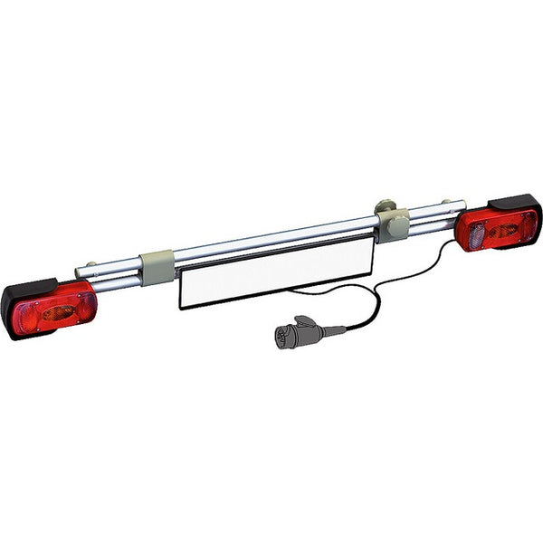Beleuchtungsleiste EuroCarry für Fahrradträger