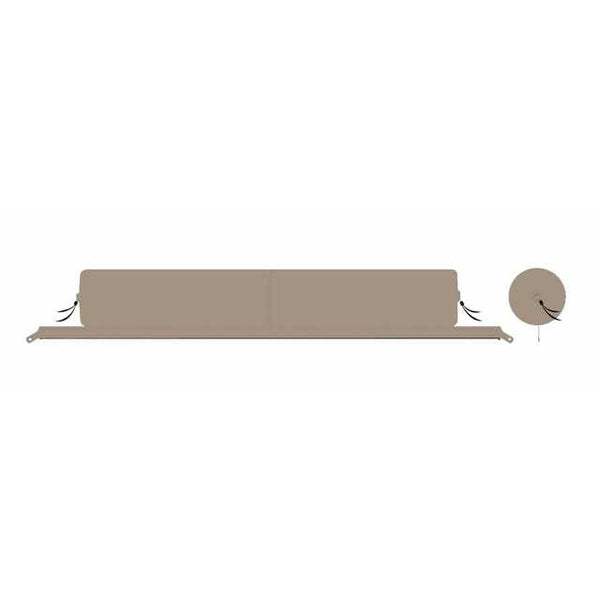 BENT Kissenrolle Zip-XL Lounger aufblasbar 175 x 30 cm in 5 Farben