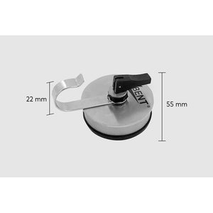 BENT Klappsauger silber – Saugnapf 10 kg - 2