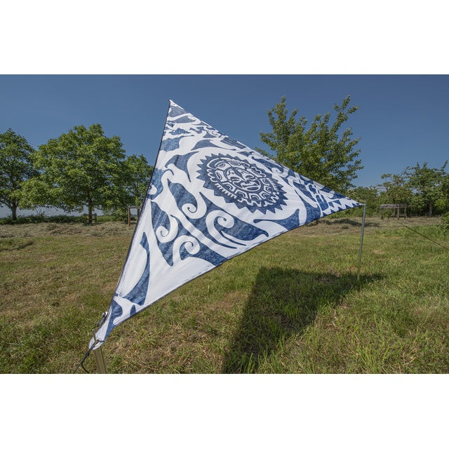 BENT Sonnensegel Zip-Canvas 250x250 Neuseeland Druck