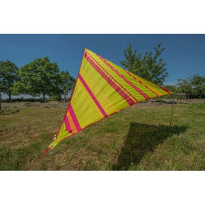 BENT Sonnensegel Zip-Canvas Caribbean Limette 250x250