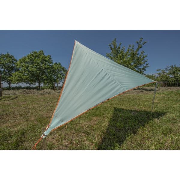 BENT Sonnensegel Zip Canvas Karibik Polyester 1500mm UV60 250x250cm in 5 Farben - 2