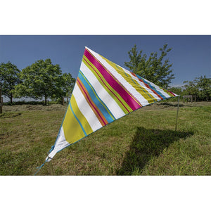 BENT Sonnensegel Zip Canvas Karibik Polyester 1500mm UV60 250x250cm in 5 Farben - 3