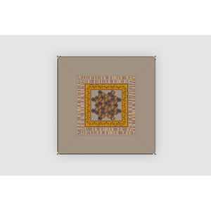 BENT Zip-Carpet Afrika Druck Teppich 250x250 - 2