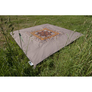 BENT Zip-Carpet Afrika Druck Teppich 250x250 - 5