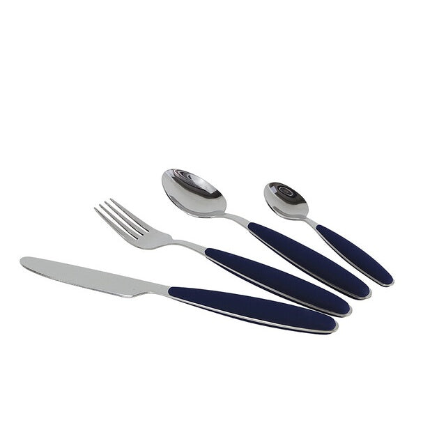 Besteckset gimex Edelstahl 16-tlg. navy blue