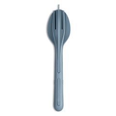 Besteckset koziol KLIKK 3-tlg nature flower blue