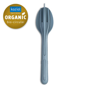 Besteckset koziol KLIKK 3-tlg nature flower blue - 4