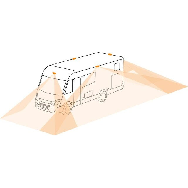 Birdview 360° Kamera-Set CSV361HD Caratec