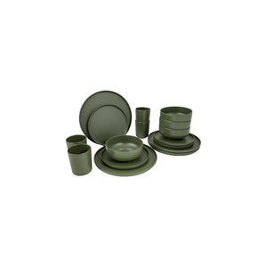 Bo-Camp Patom 16-tlg. Geschirrset, grün