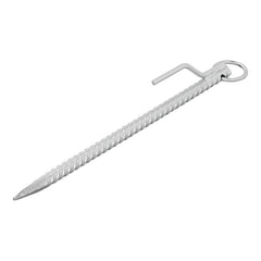 Bodenanker 41 cm – Haken & Ring, Stahl