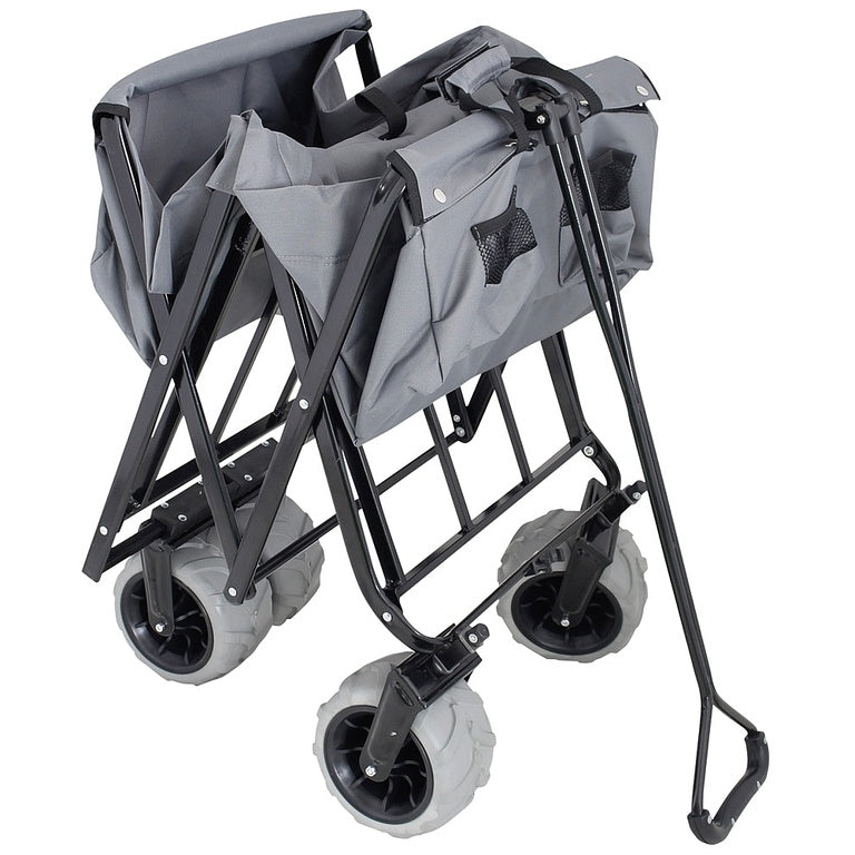 Bollerwagen Eurotrail Sunny grau für den Strand