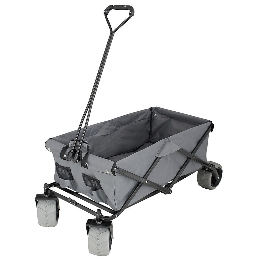 Bollerwagen Eurotrail Sunny grau für den Strand