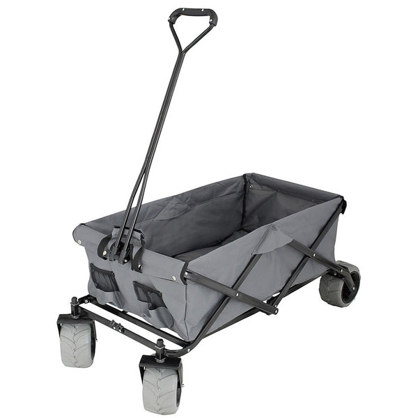 Bollerwagen Eurotrail Sunny grau für den Strand - 2