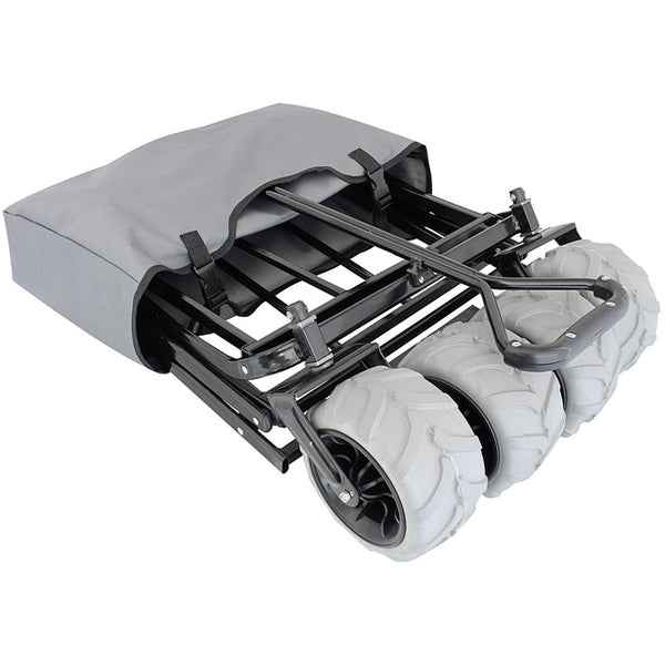 Bollerwagen Eurotrail Sunny grau für den Strand - 6