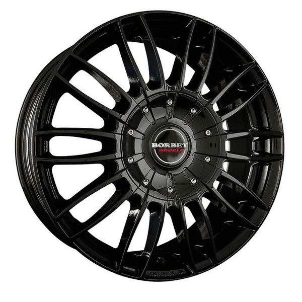 BORBET Alufelgen passend für Mercedes schwarz Aluminium 16 bis 18 Zoll