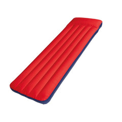 Boxmatratze blau/rot für Strand / Schwimmbad