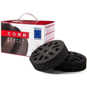 Brikett Cobble Stone für Cobb Grill - 6 Stück