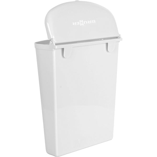 Brunner Abfallbehälter Kunststoff 5,5 l, weiß