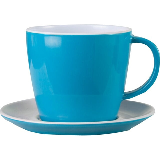 BRUNNER Aquarius Tasse mit Untertasse – Blau