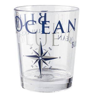 BRUNNER Blue Ocean SAN-Glas 300 ml – blau