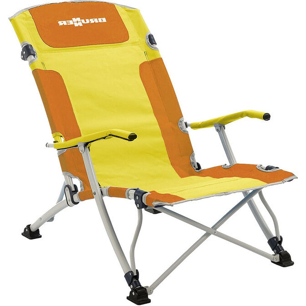 BRUNNER Bula XL Strandstuhl – gelb/orange - 2