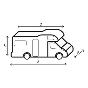 BRUNNER Camper Cover 12M 750–800 cm Schutzhülle - 5