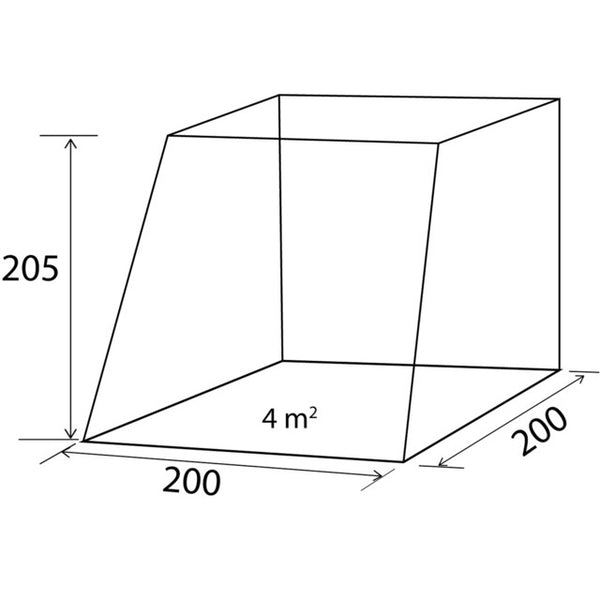 BRUNNER Comet Heckklappenzelt für VW T5/T6, grau - 2