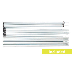 BRUNNER Comet Heckklappenzelt für VW T5/T6, grau - 4