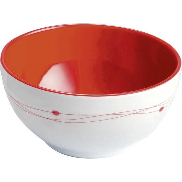 Brunner Cosmic Melamin-Schüssel 15 cm rot Anti-Rutsch