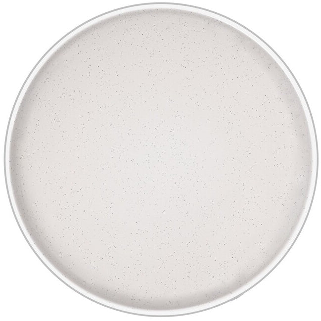 BRUNNER Dessertteller Dolomit Stone Touch 21 cm Weiß