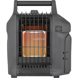 BRUNNER Heizstrahler Devil Megaheater 2,4 kW schwarz 37,5 bis 47 cm