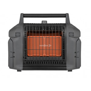 BRUNNER Heizstrahler Devil Megaheater 2,4 kW schwarz 37,5 bis 47 cm