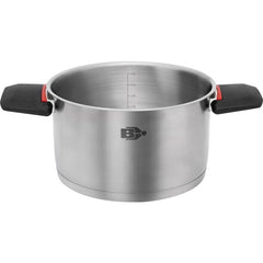 BRUNNER Kochtopf Academy Compact Edelstahl silber für Elektro Ø 20 bis 22 cm