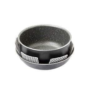 BRUNNER Pirate Topfset 7+1 Ø22 cm, schwarz - 5