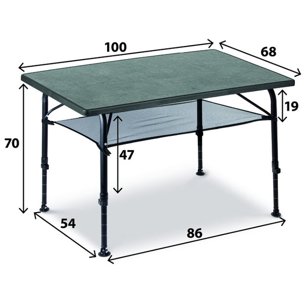 BRUNNER RECREO Campingtisch 100x68 cm - 9