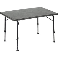 BRUNNER RECREO Campingtisch 80×60 cm | Alu, höhenverstellbar