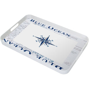 BRUNNER Servierbrettchen 29,5 x 40 cm – Blue Ocean