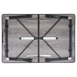 BRUNNER Tisch Elutop Compack Klapptisch Aluminium grau 80 bis 120 x 60 bis 80 cm - 2