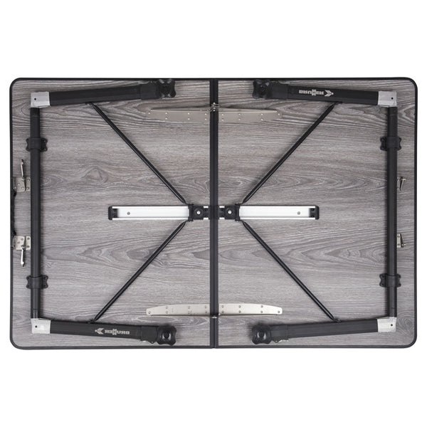 BRUNNER Tisch Elutop Compack Klapptisch Aluminium grau 80 bis 120 x 60 bis 80 cm - 2