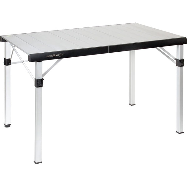 BRUNNER Tisch Titanium Quadra Compack Aluminiumplatte klappbar 120,5 bis 146 cm