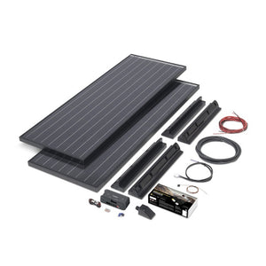 BÜTTNER DOMETIC Solarkomplettanlage MT Black Line schwarz MPPT 80 bis 340 Wp
