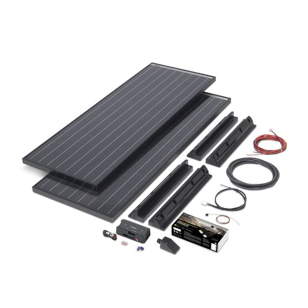 BÜTTNER DOMETIC Solarkomplettanlage MT Black Line schwarz MPPT 80 bis 340 Wp