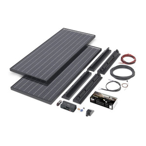 BÜTTNER DOMETIC Solarkomplettanlage MT Black Line schwarz MPPT 80 bis 340 Wp