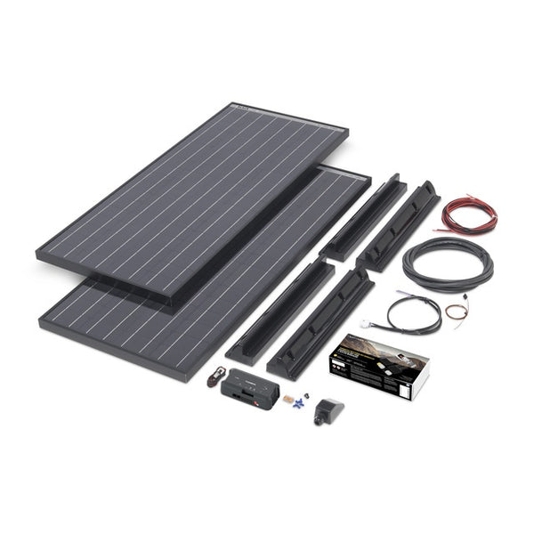 BÜTTNER DOMETIC Solarkomplettanlage MT Black Line schwarz MPPT 80 bis 340 Wp
