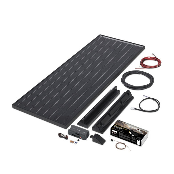 BÜTTNER DOMETIC Solarkomplettanlage MT Black Line schwarz MPPT 80 bis 340 Wp