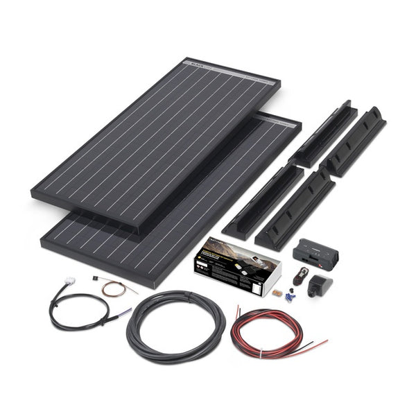 BÜTTNER DOMETIC Solarkomplettanlage MT Black Line schwarz MPPT 80 bis 340 Wp