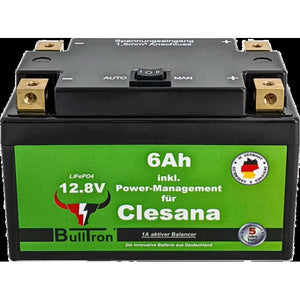 BullTron 6Ah 12,8V Batterie mit 30A Spitzenstrom