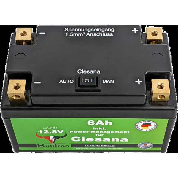 BullTron 6Ah 12,8V Batterie mit 30A Spitzenstrom - 6